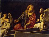 Tomb Canvas Paintings - Mary Magdalene at the Tomb